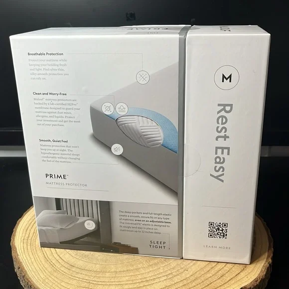 Full size mattress protector NEW Prime Malouf rest easy breathable & waterproof - Picture 2 of 4